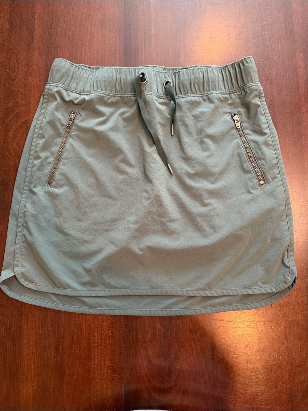 Athleta Sage Green Drawstring Active Skort